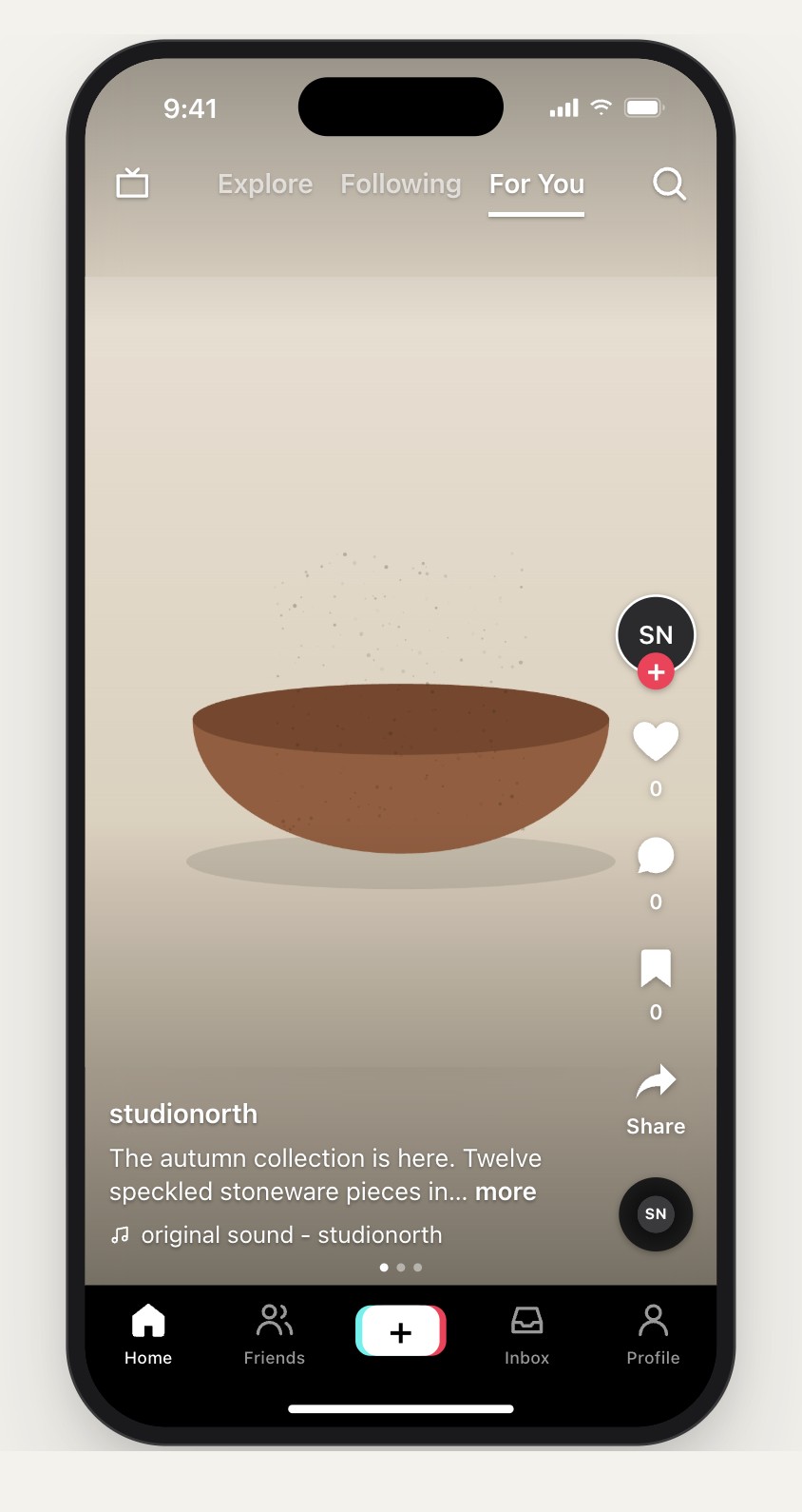 TikTok photo post preview